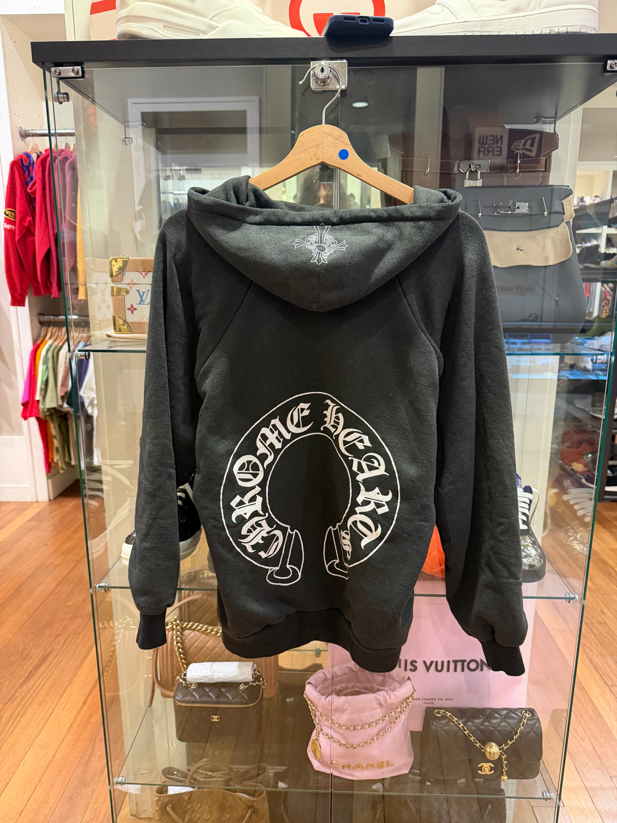 Chrome Hearts Vintage Thermal Lined Horseshoe Zip Up