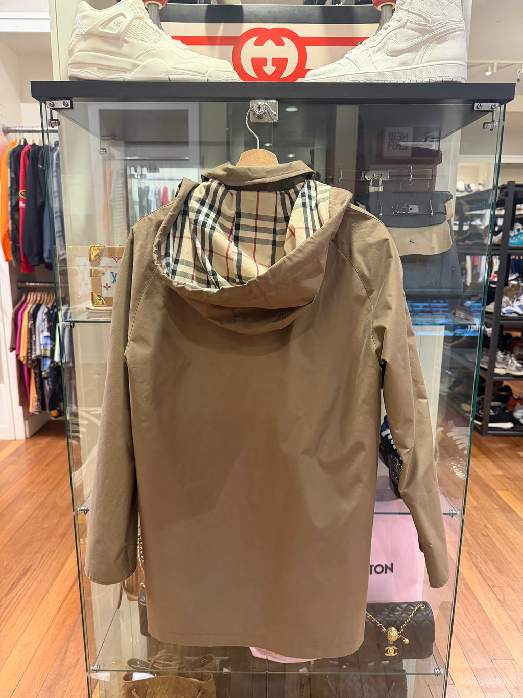 Burberry Hard Shell Trenchcoat