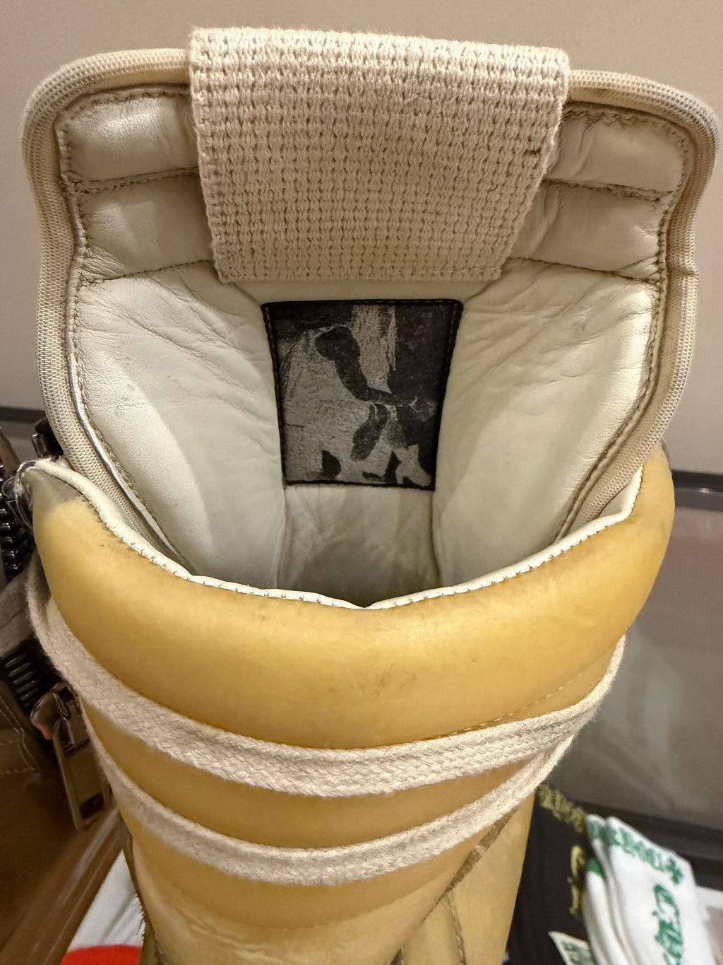 Rick Owens ‘Edfu’ Geobaskets - Natural & Clear