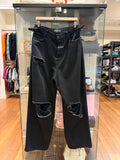 Balenciaga Distressed Skater
Denim Jeans - Black