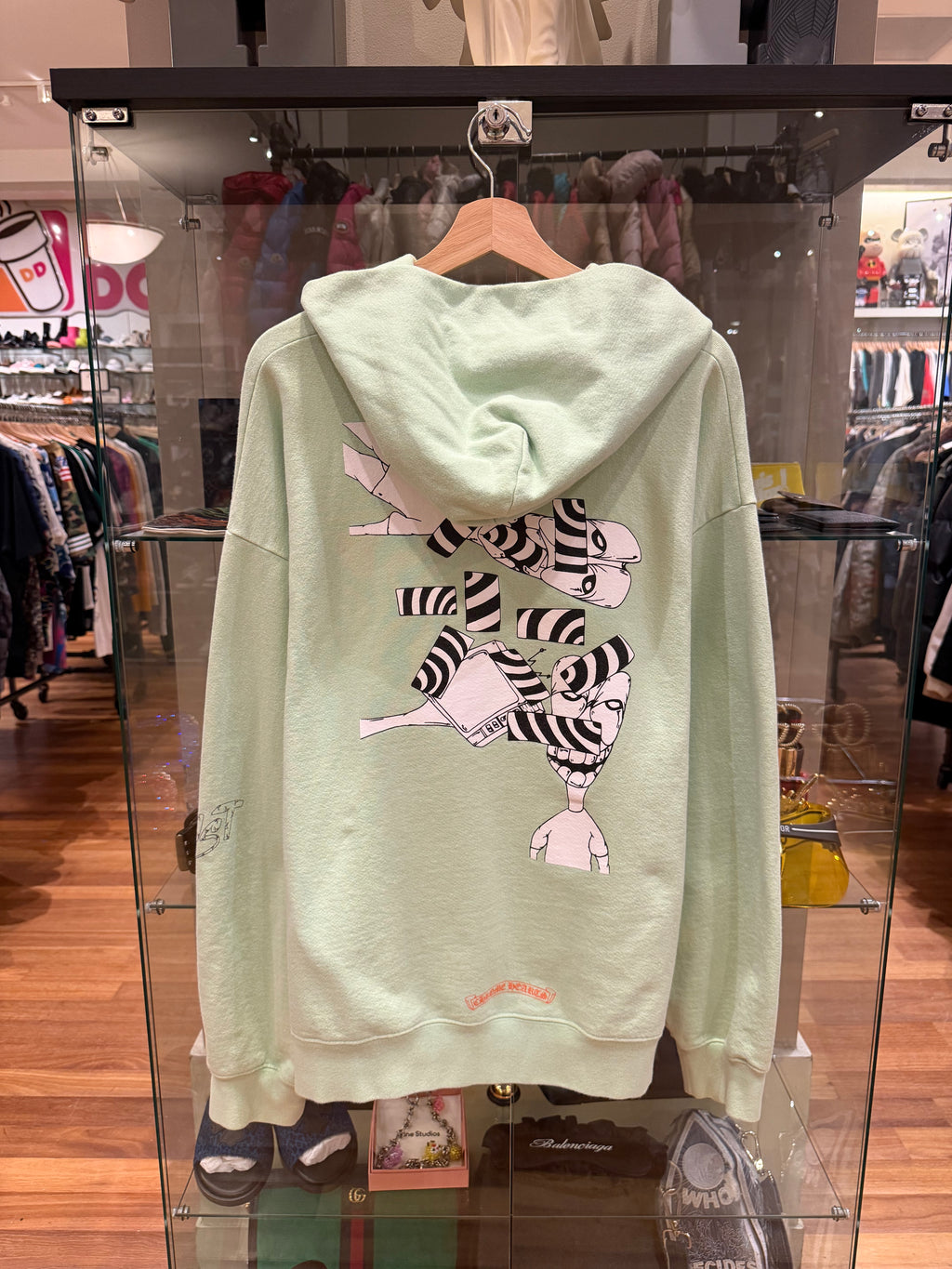 Chrome Hearts x Matty Boy ‘Lust’ Hoodie - Mint