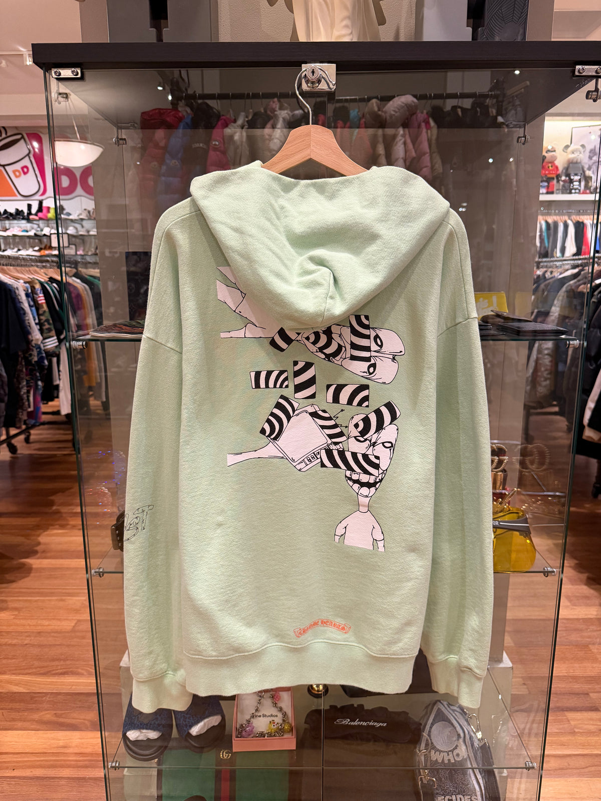 Chrome Hearts x Matty Boy ‘Lust’ Hoodie - Mint