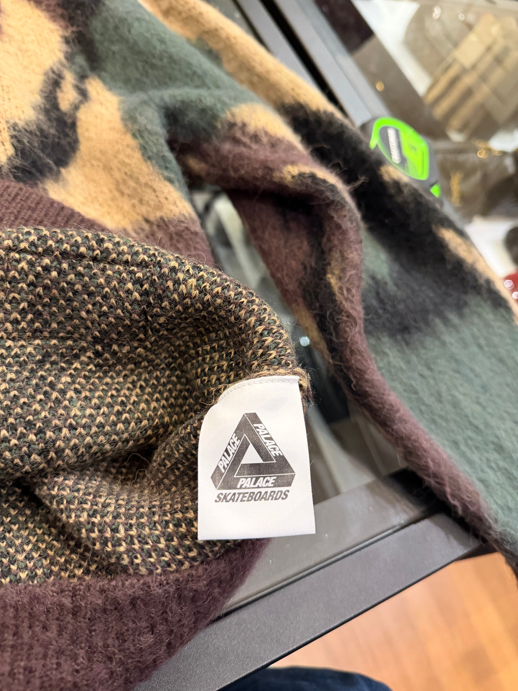 Palace Camo Sweater
