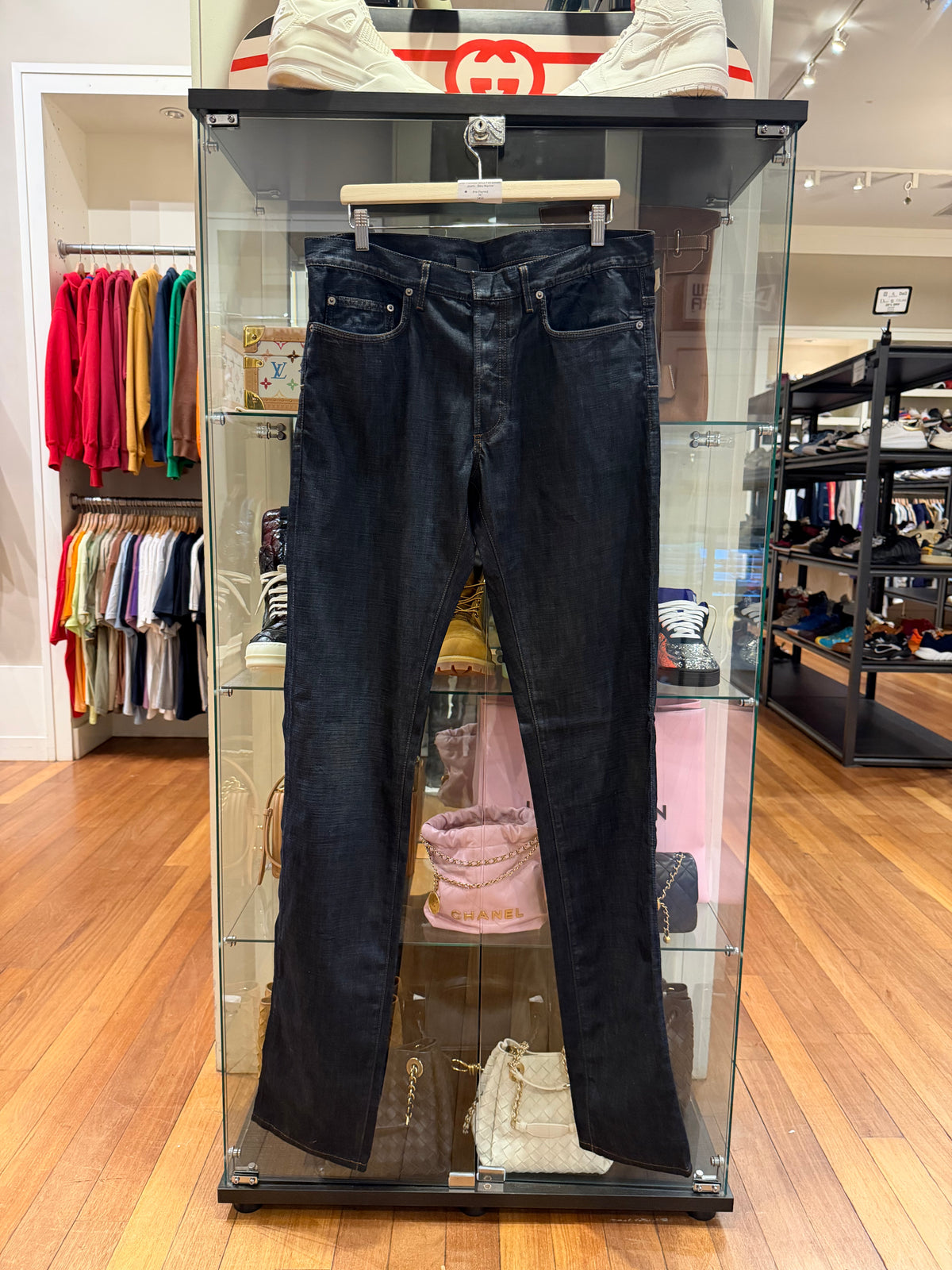 Dior Homme Under a Lucky Denim Jeans
