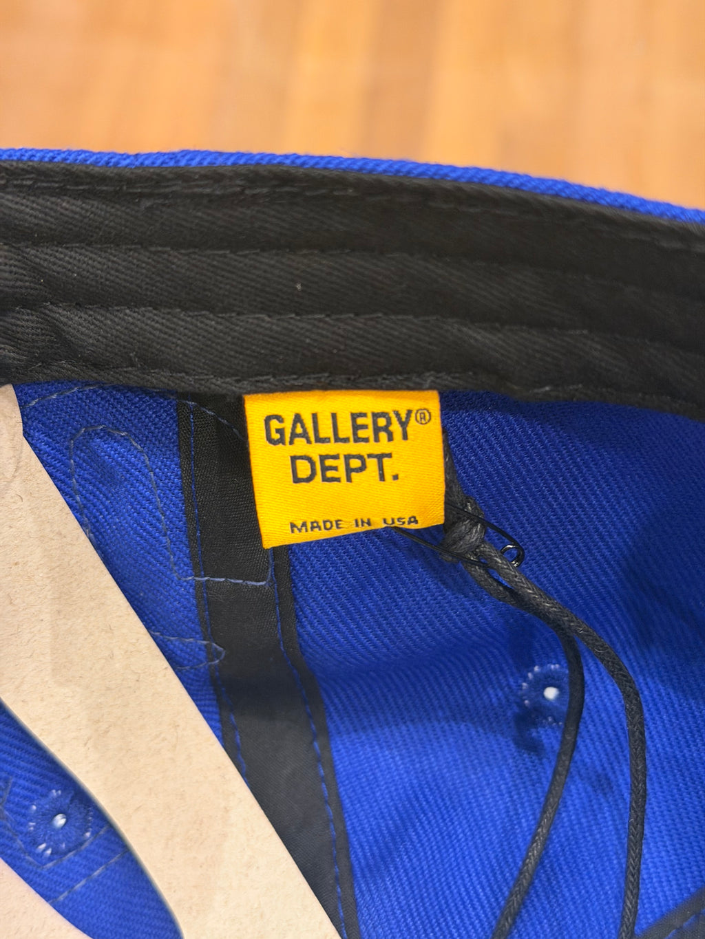Gallery Dept Leather G Patch Hat - Blue
