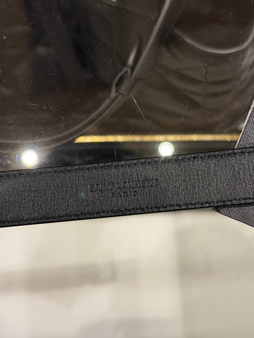 YSL Suede Womens Belt