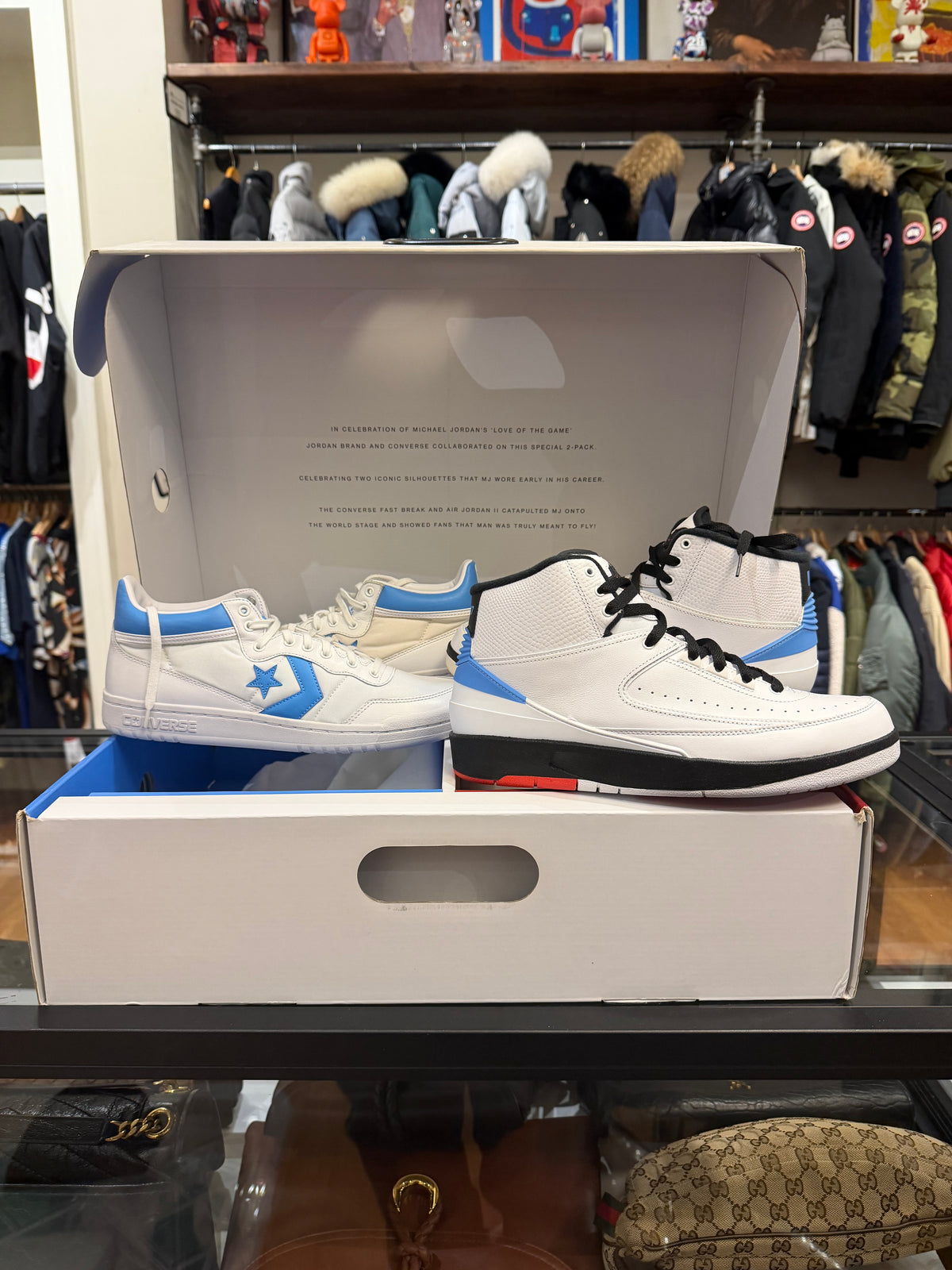 Air Jordan X Converse Alumni Set
