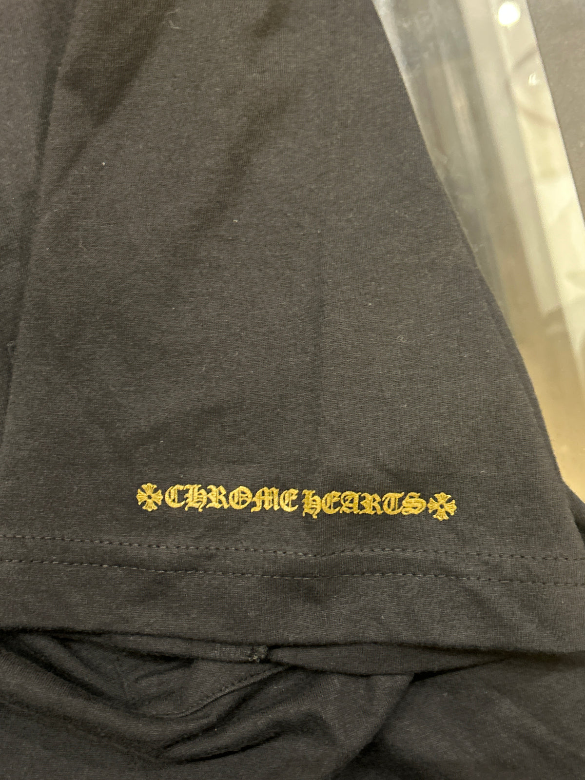 Chrome Hearts Neck Logo Pocket Tee - Black/Olive