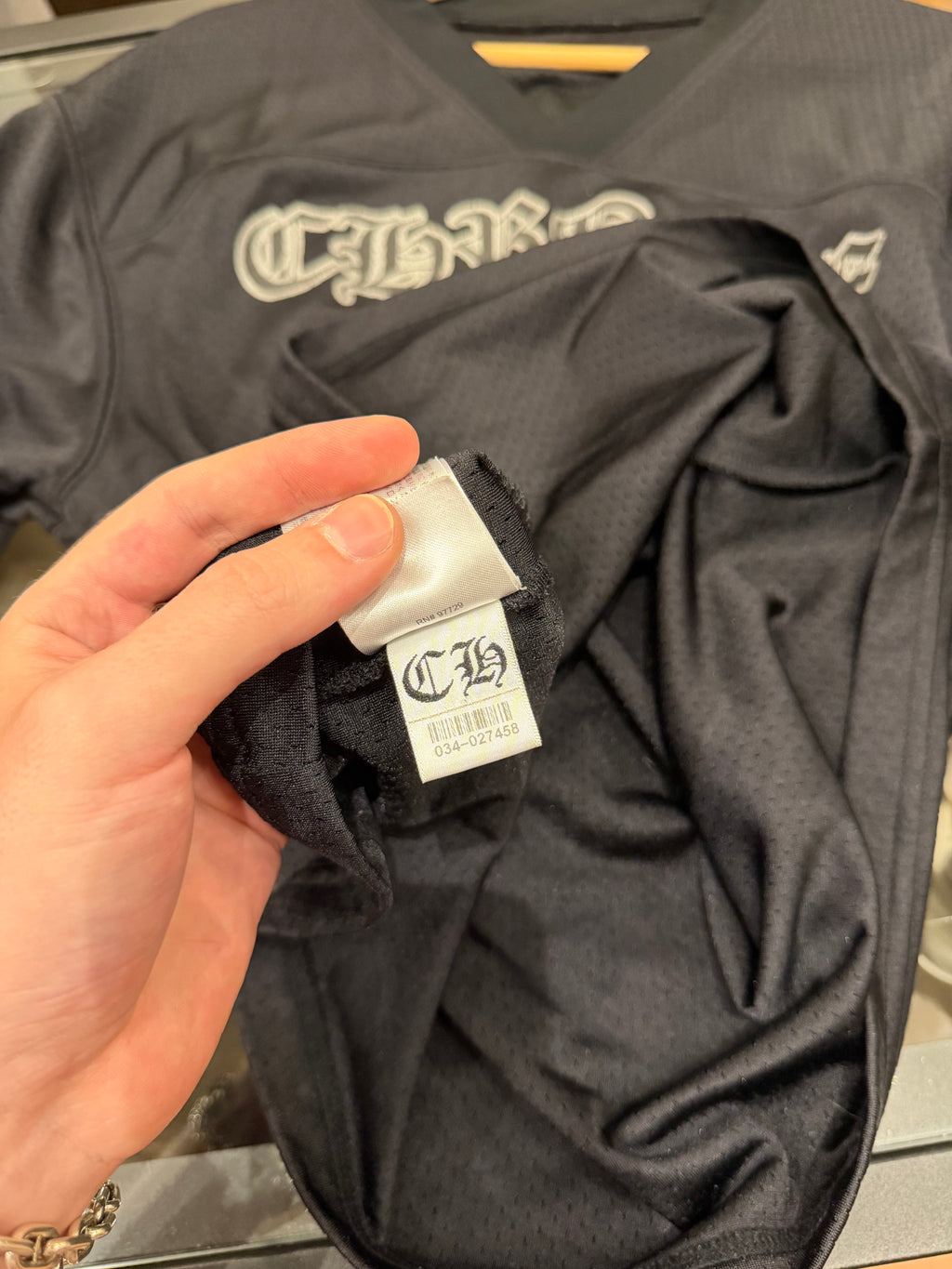 Chrome Hearts Stadium Mesh LS Jersey