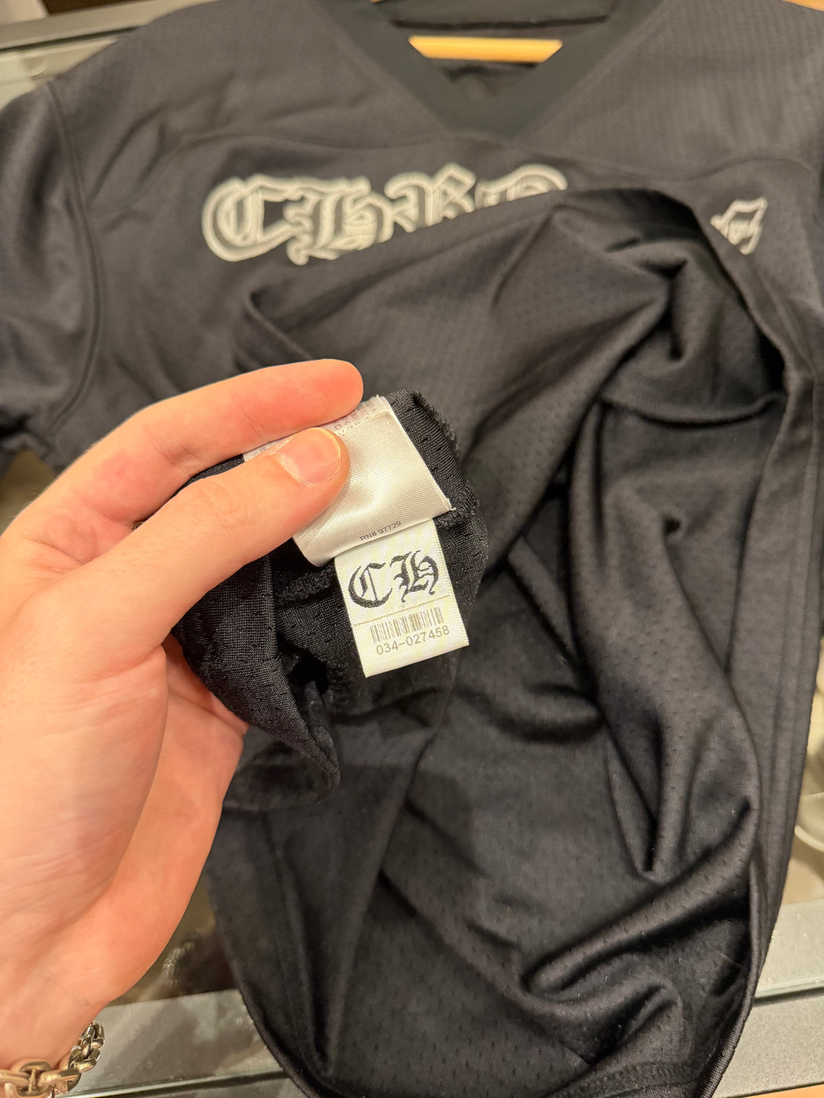 Chrome Hearts Stadium Mesh LS Jersey