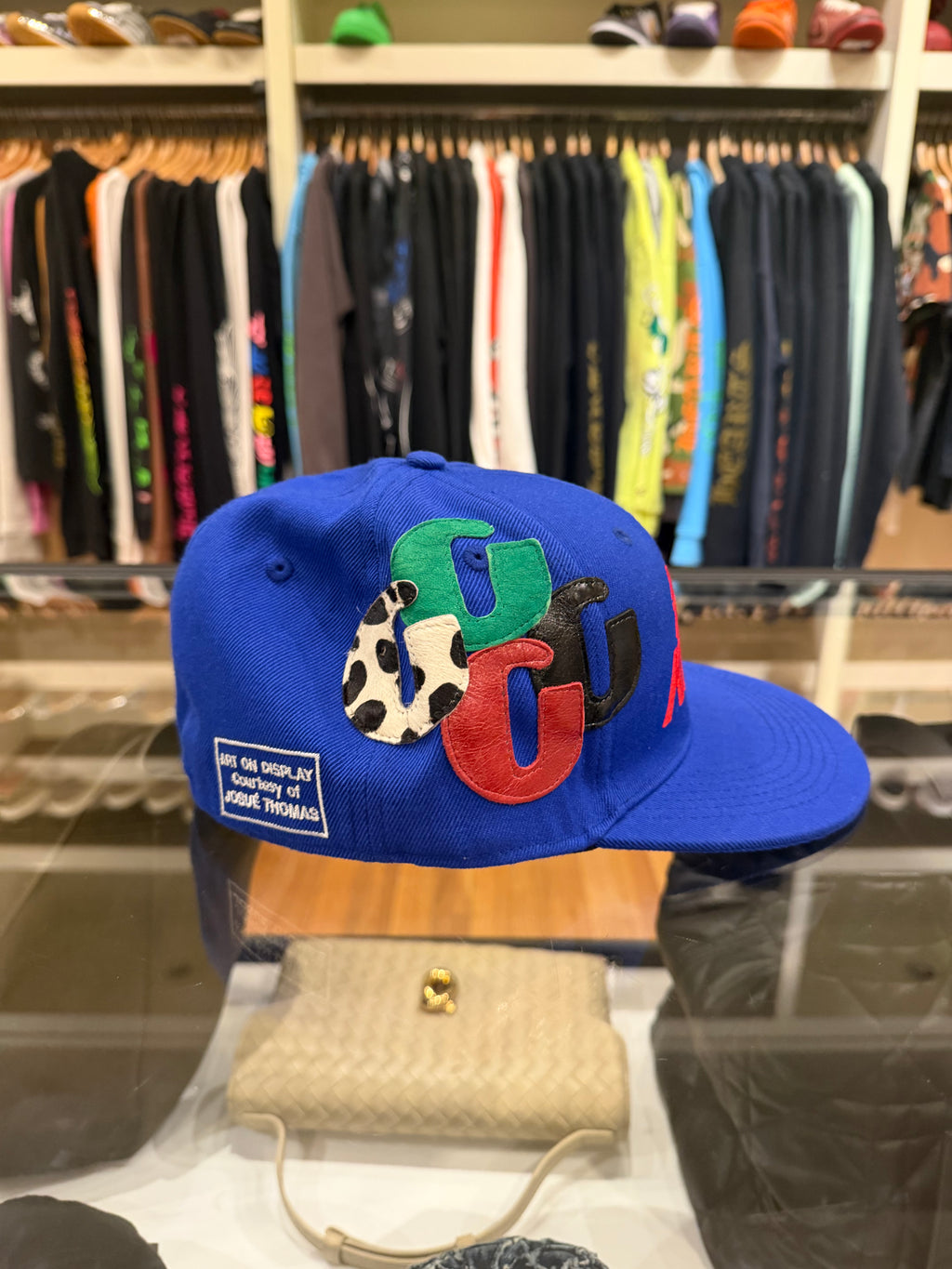 Gallery Dept Leather G Patch Hat - Blue
