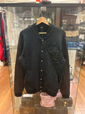 Chrome Hearts CH Logo Letterman Leather Jacket