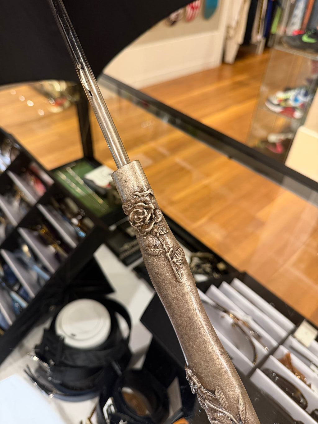 Enfants Riches Deprimes Rose Thorn Handle Umbrella