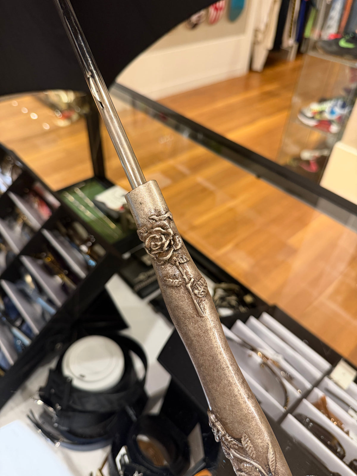 Enfants Riches Deprimes Rose Thorn Handle Umbrella