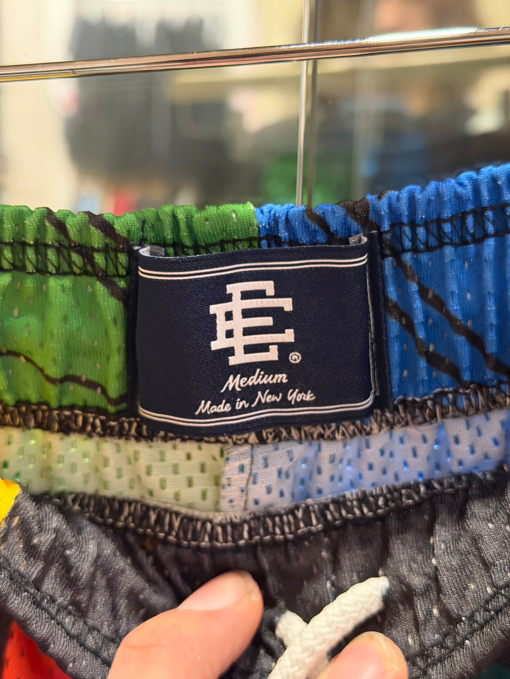 Eric Emanuel x Matty Boy Mesh Multicolor Shorts