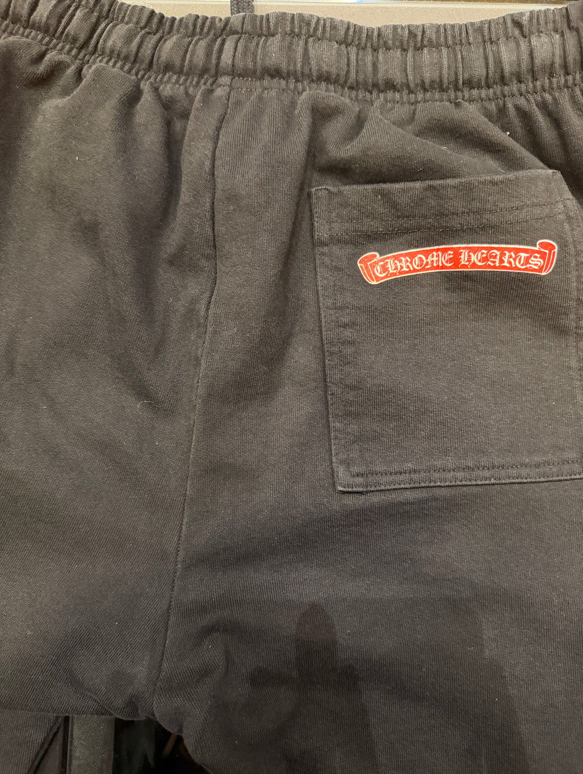 Chrome Hearts x Matty Boy “Stay Fast” Cargo Sweatpants - Black