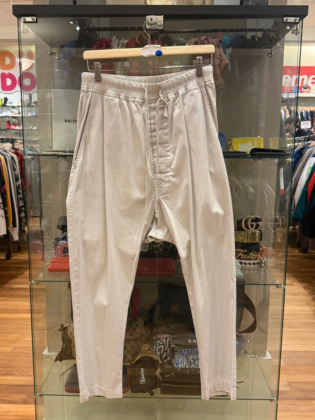 Rick Owens Drop Crotch
Trousers - White