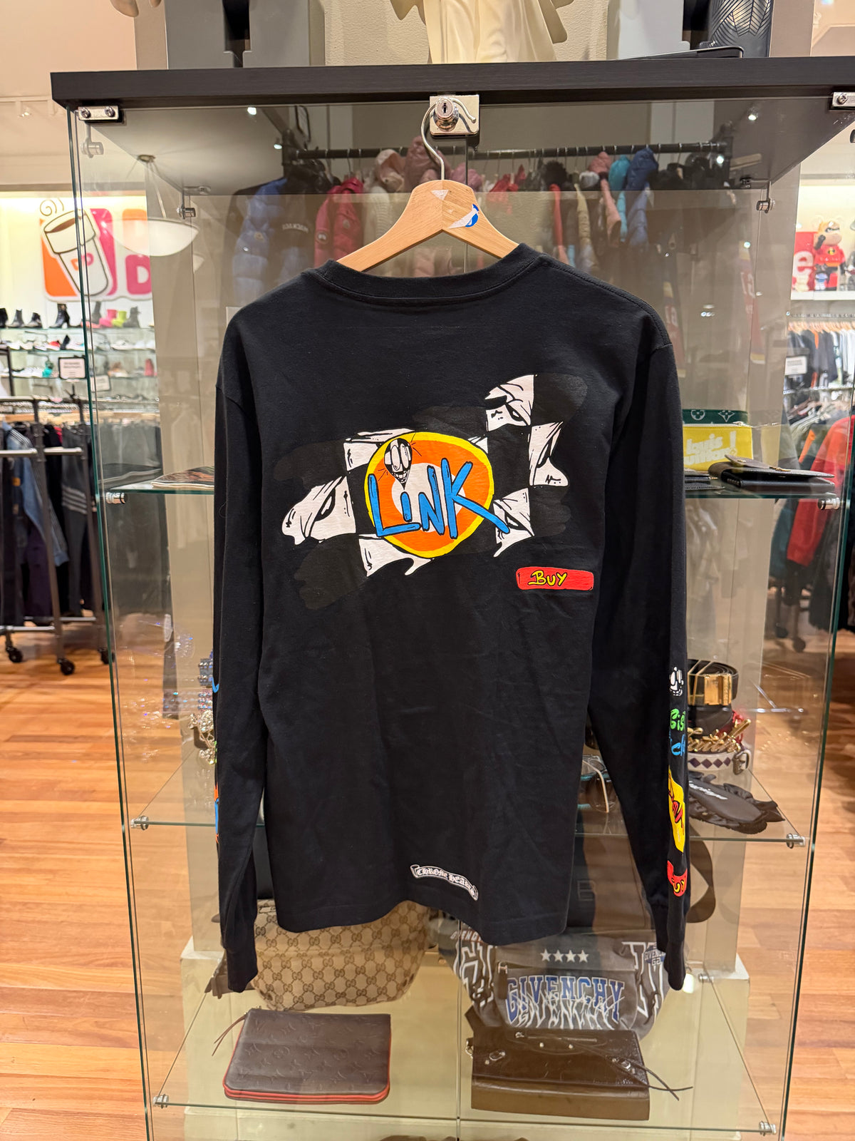 Chrome Hearts Matty Boy Sex Records Long Sleeve T-Shirt