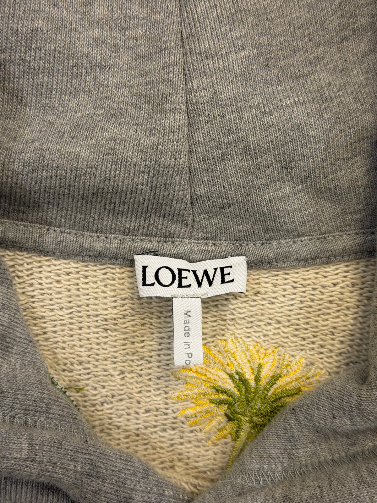 Loewe Dandelion Embroidered Hoodie