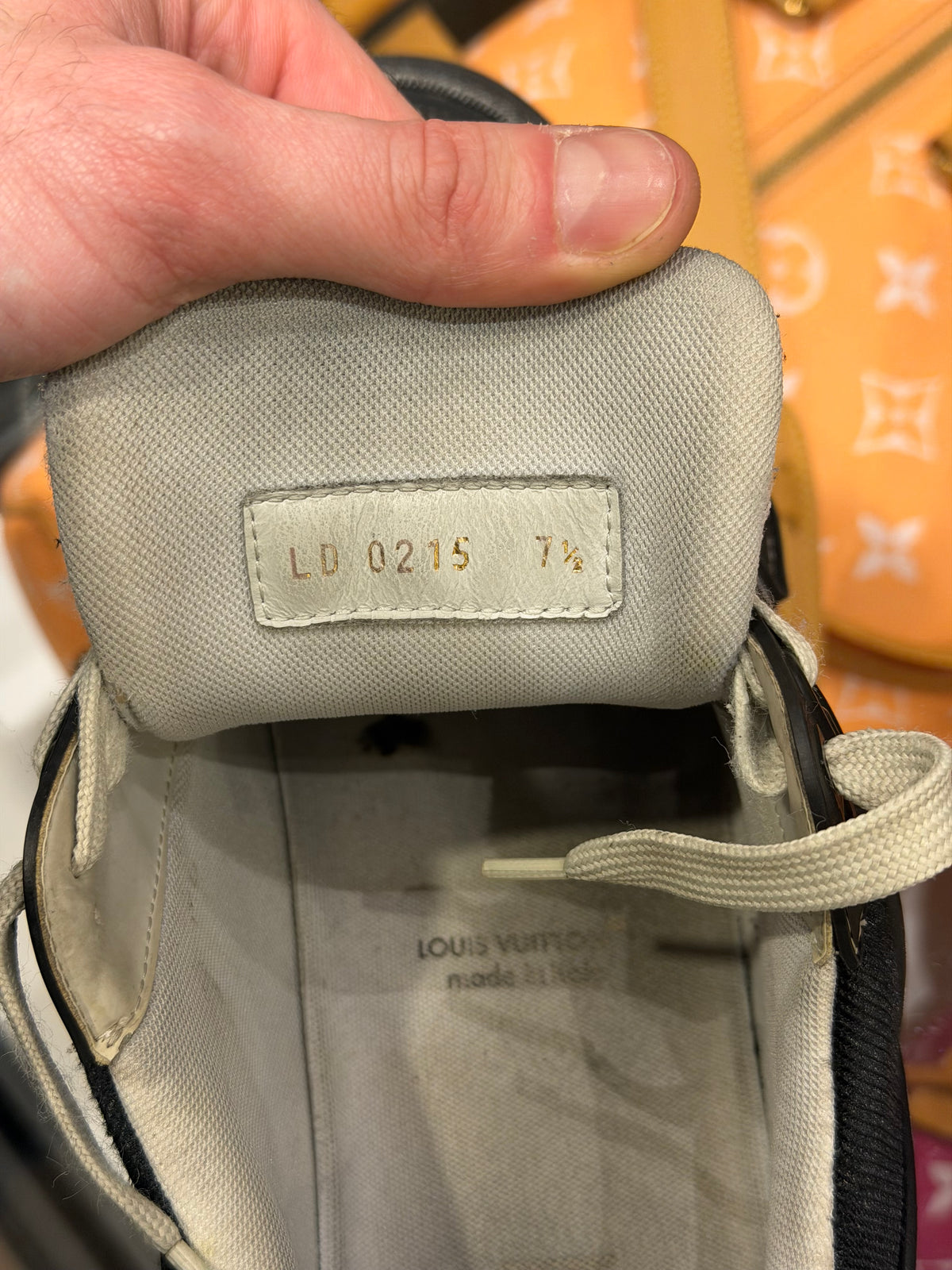 Louis Vuitton LV Monogram Trainers - Black Denim