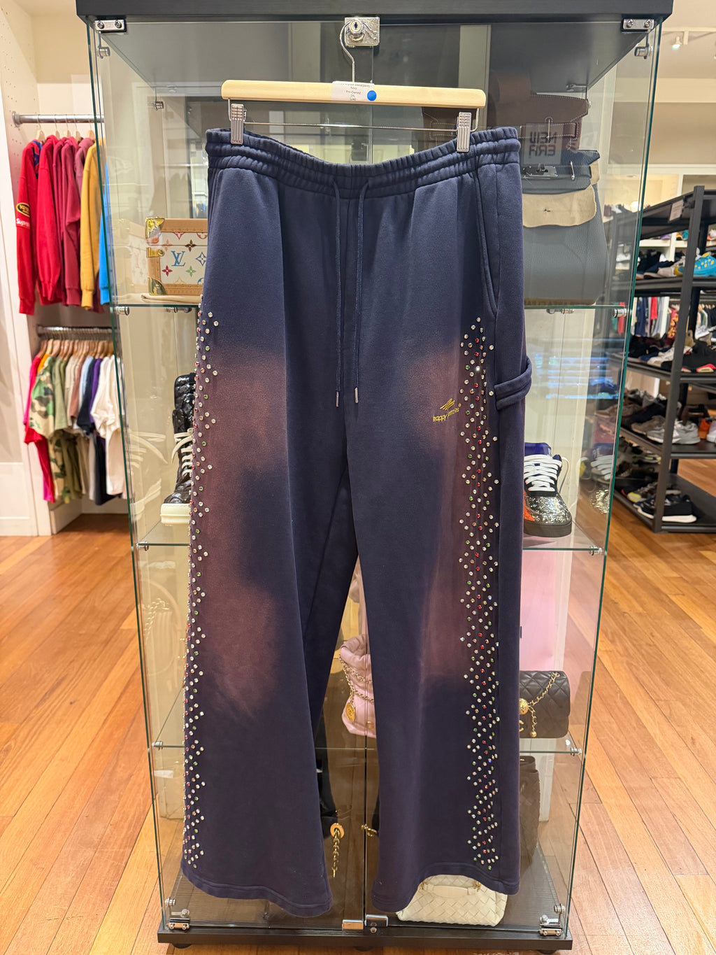 HMDD Crystal Sweatpants -
Navy (Copy)