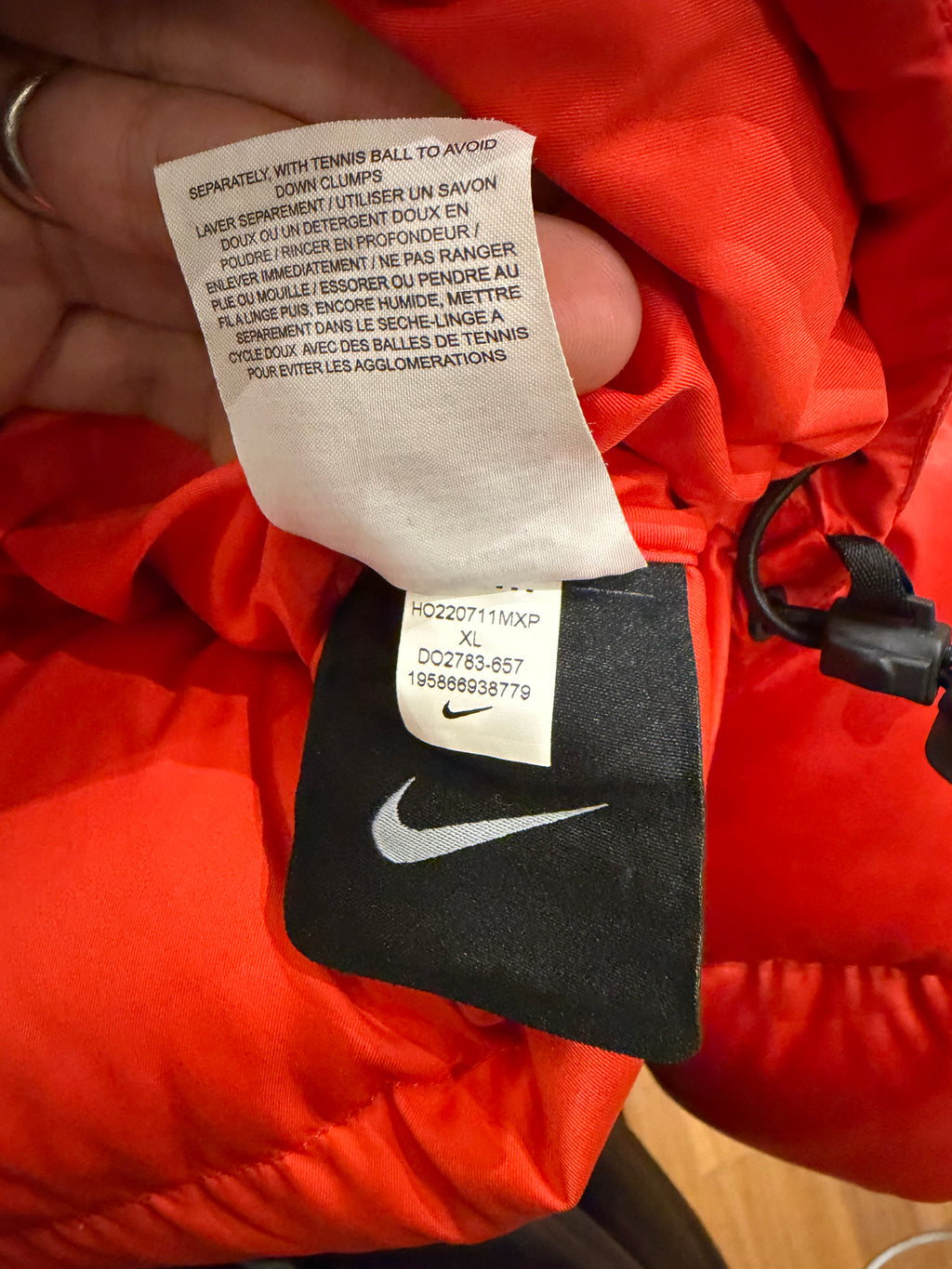 Nike x Nocta Sunset Puffer
Jacket - Red
