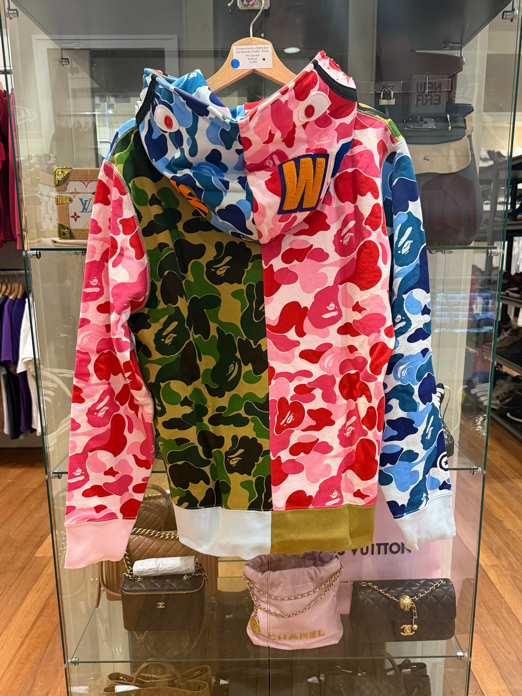 Bape ABC Camo Crazy Shark Full Zip Hoodie