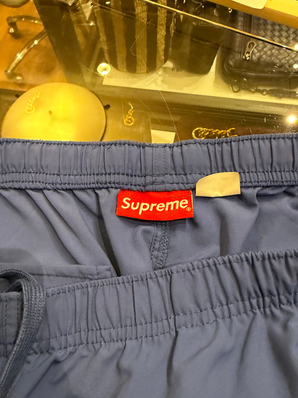 Supreme Nylon Warm Up
Pants - Blue