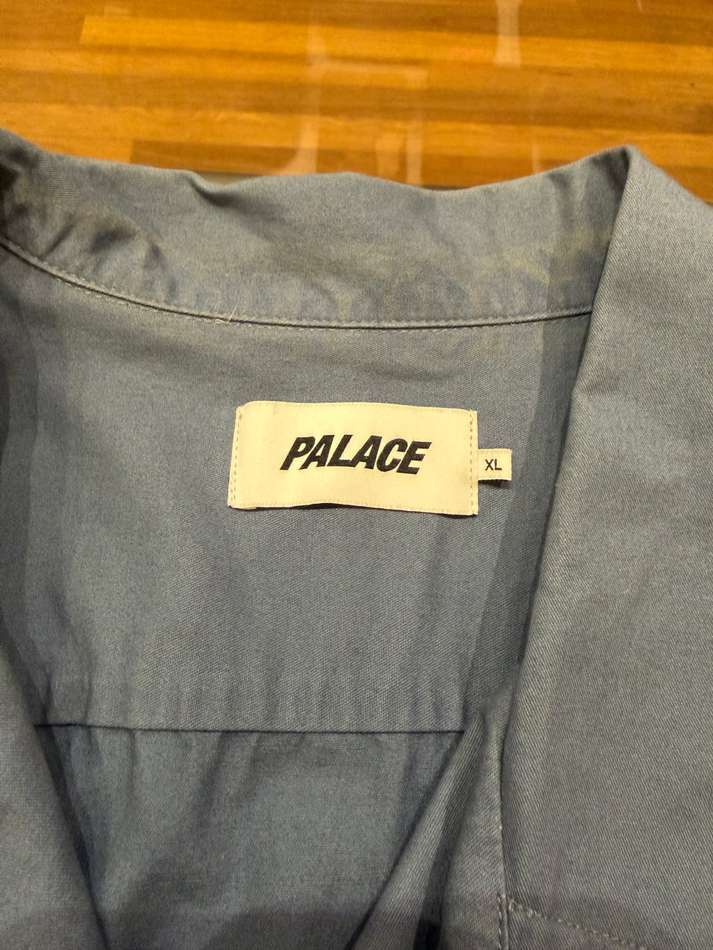 Palace Pal Button Up Shirt -
Blue