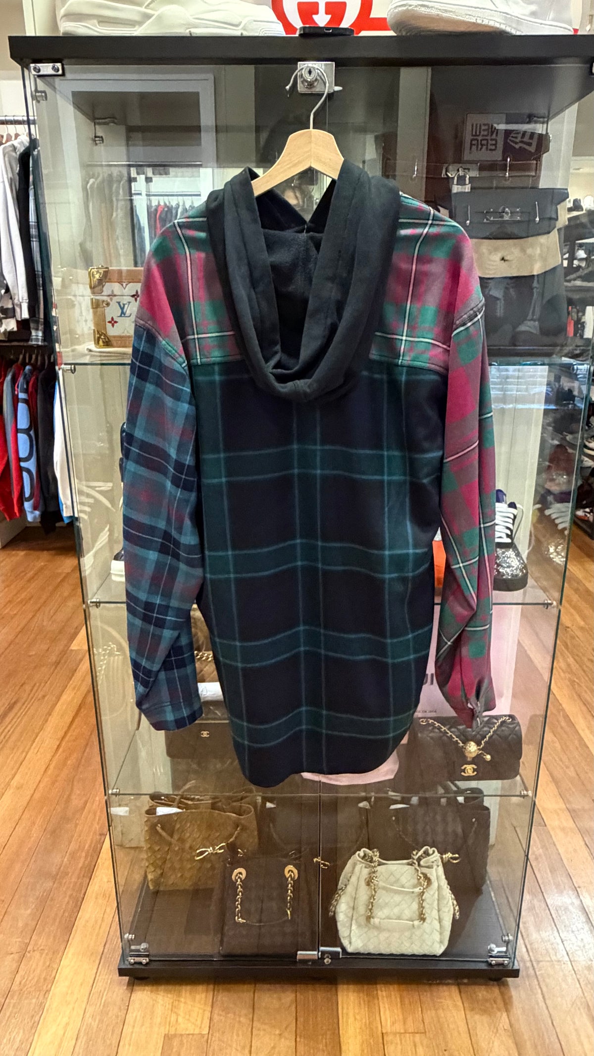Alexander Wang Multi Plaid Overshirt