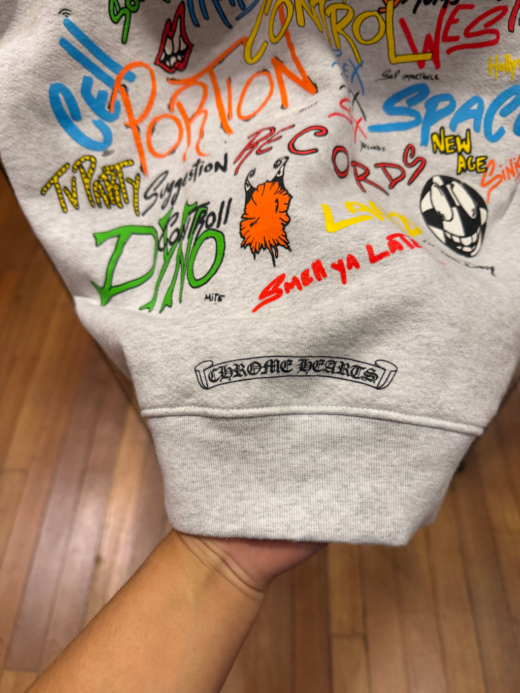 Chrome Hearts x Matty Boy
'Brain' Hoodie - Grey