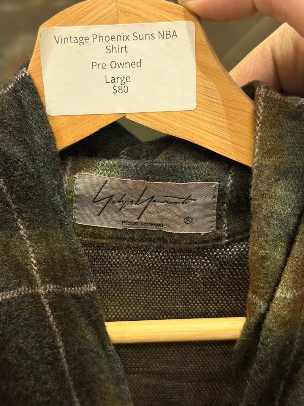 Yohi Yamamoto Long Scarf Flannel