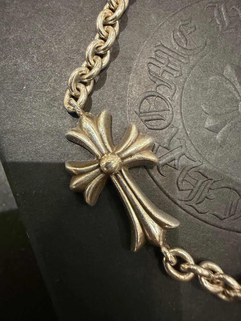 Chrome Hearts ‘NE Cross’ Bracelet - Silver
