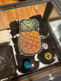 Undercover Pineapple Zip Up Coin Purse