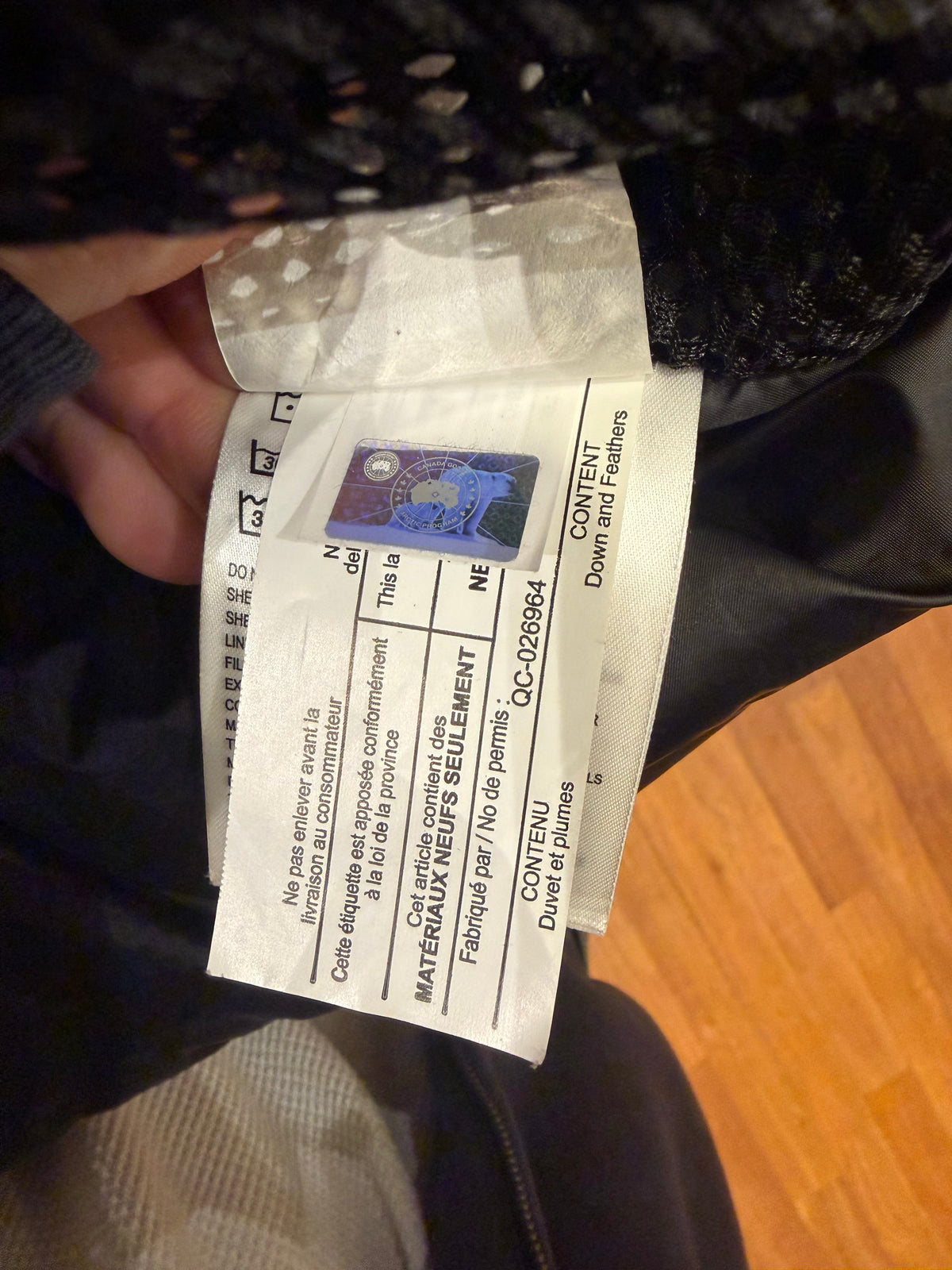Canada Goose Down Puffer Jacket