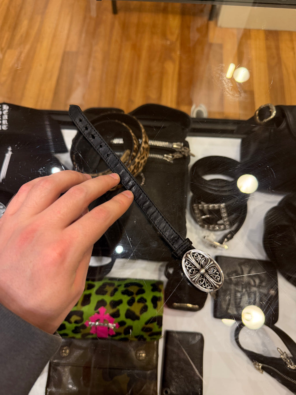 Chrome Hearts Oval Buckle Bracelet