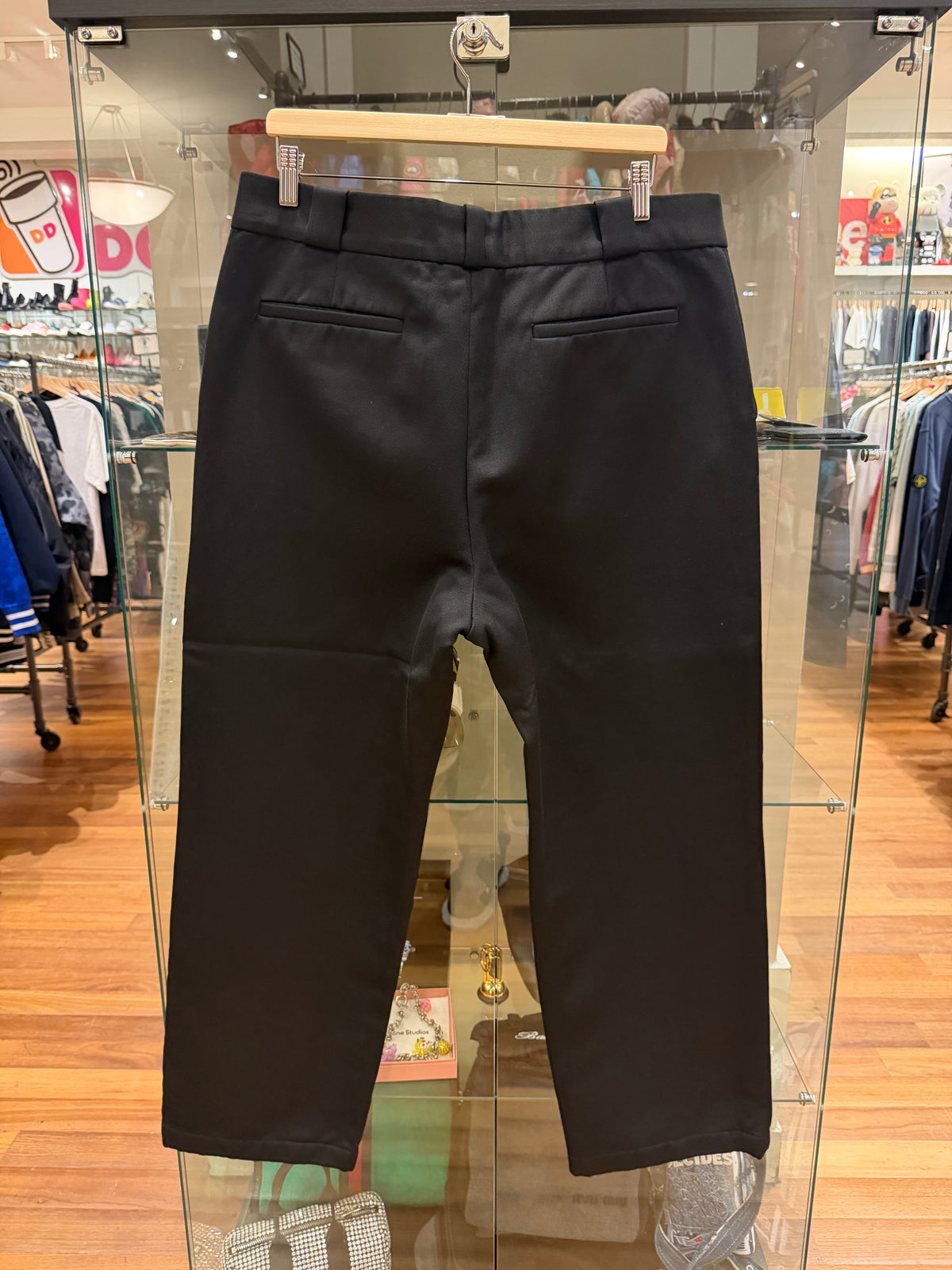 Louis Vuitton Chino Wool Formal Pants - Black