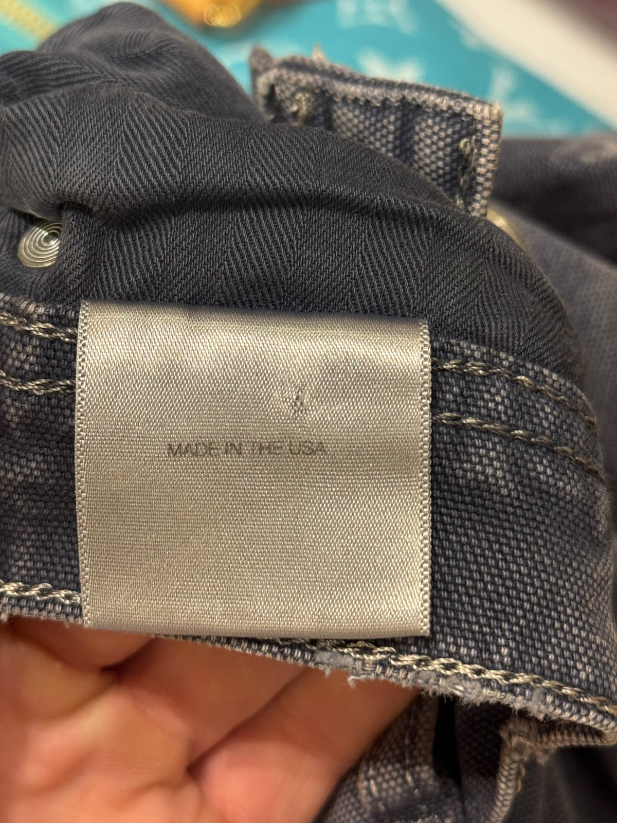 ERD Distressed Carpenter Pants - Navy