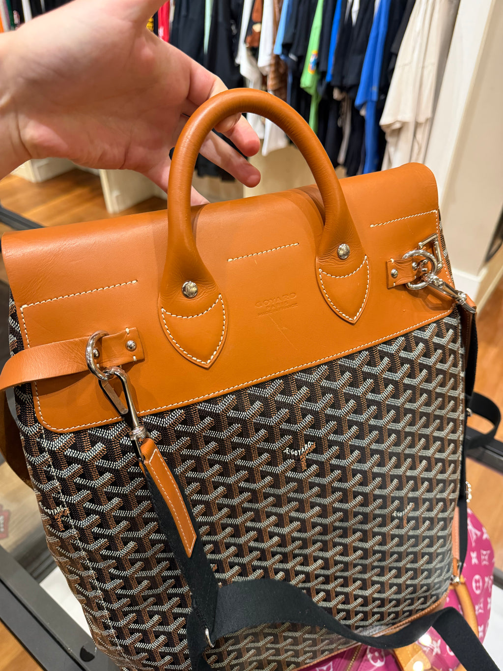 Goyard Steamer PM Backpack