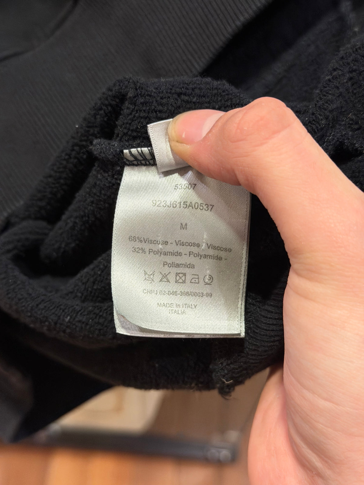 Dior x Peter Doig Embroidered Logo Hoodie - Black