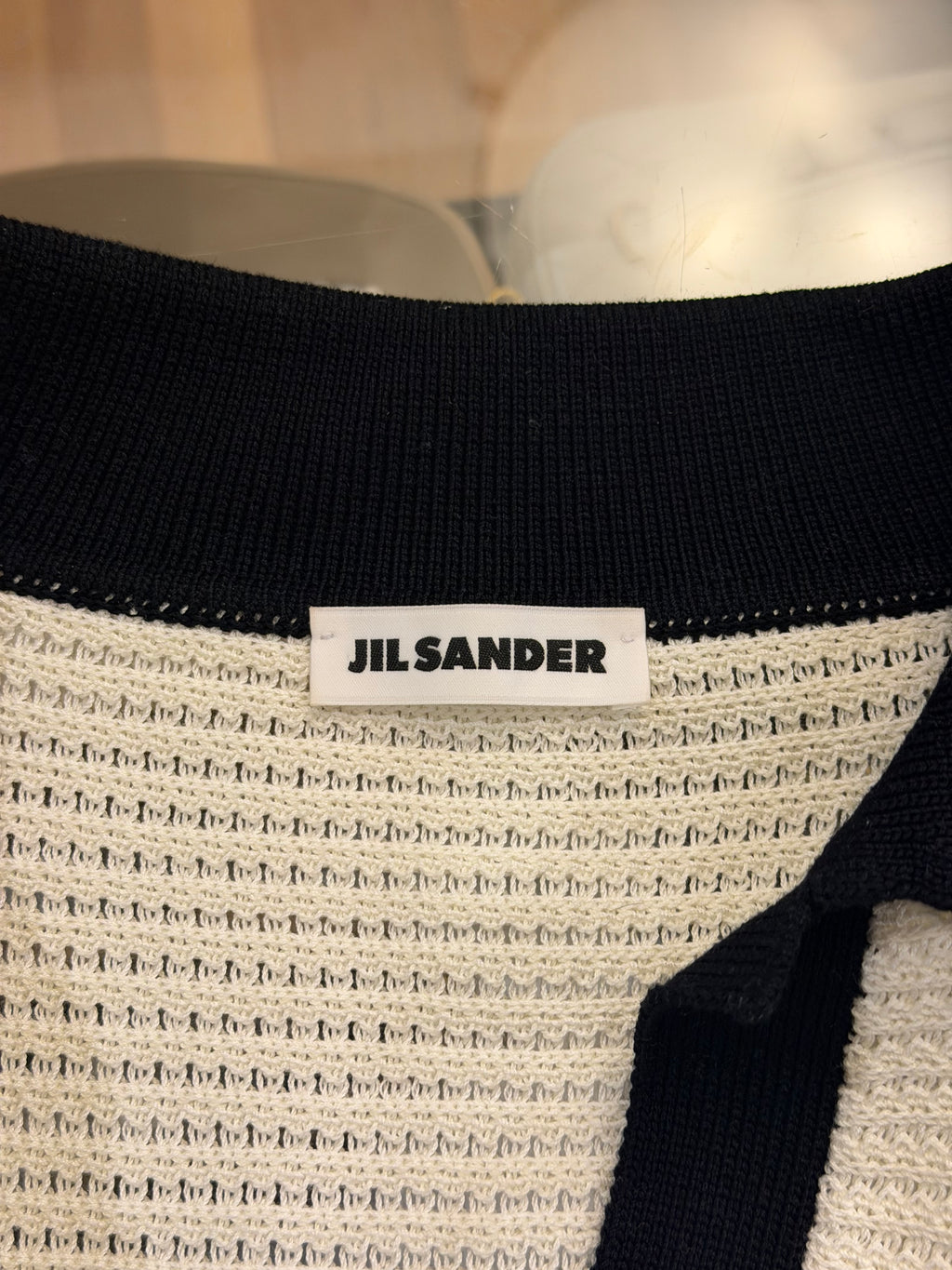 Jill Sanders Knitted Polo Shirt - White