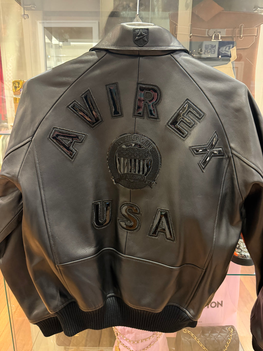 Avirex Icon Jacket - Triple Black