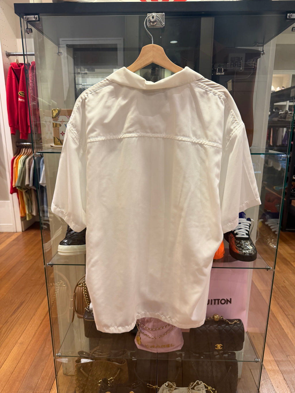 Neighborhood Camp Collar SS Shirt - White