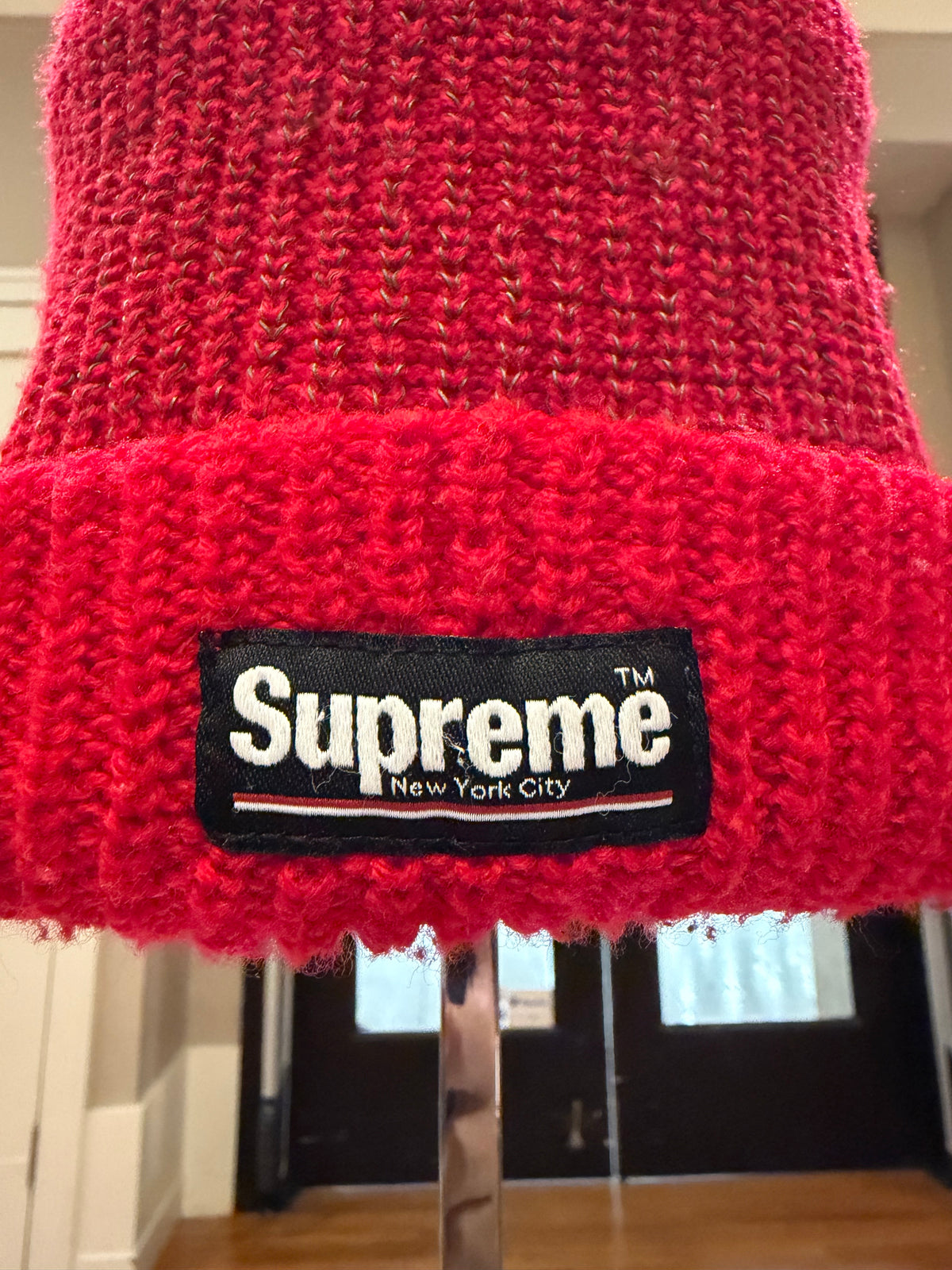 Supreme Metallic Rib Beanie