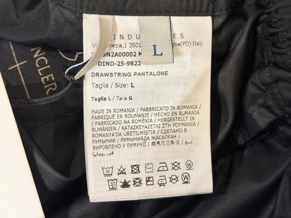 Moncler x Rick Owens Straight Leg Taffeta Pants