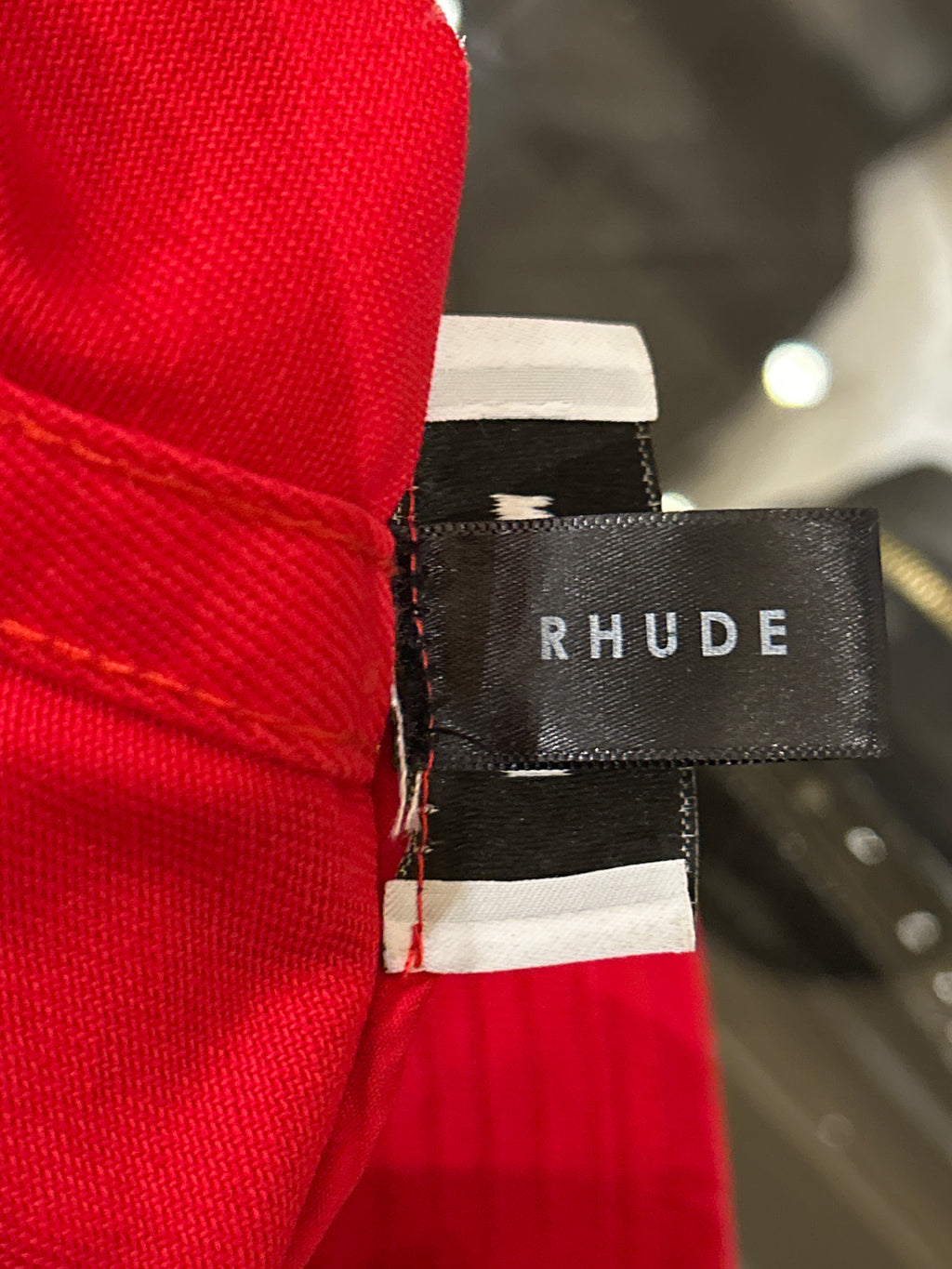 Rhude Bucket Hat - Red
