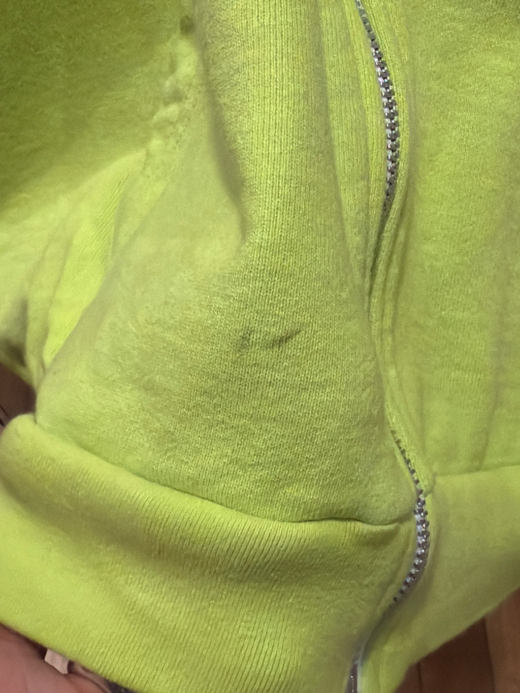 Chrome Hearts x Mattyboy ‘Link’ Thermal Zip Up Hoodie - Neon