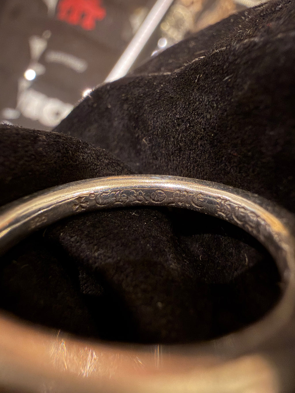 Chrome Hearts Nail Ring - Silver