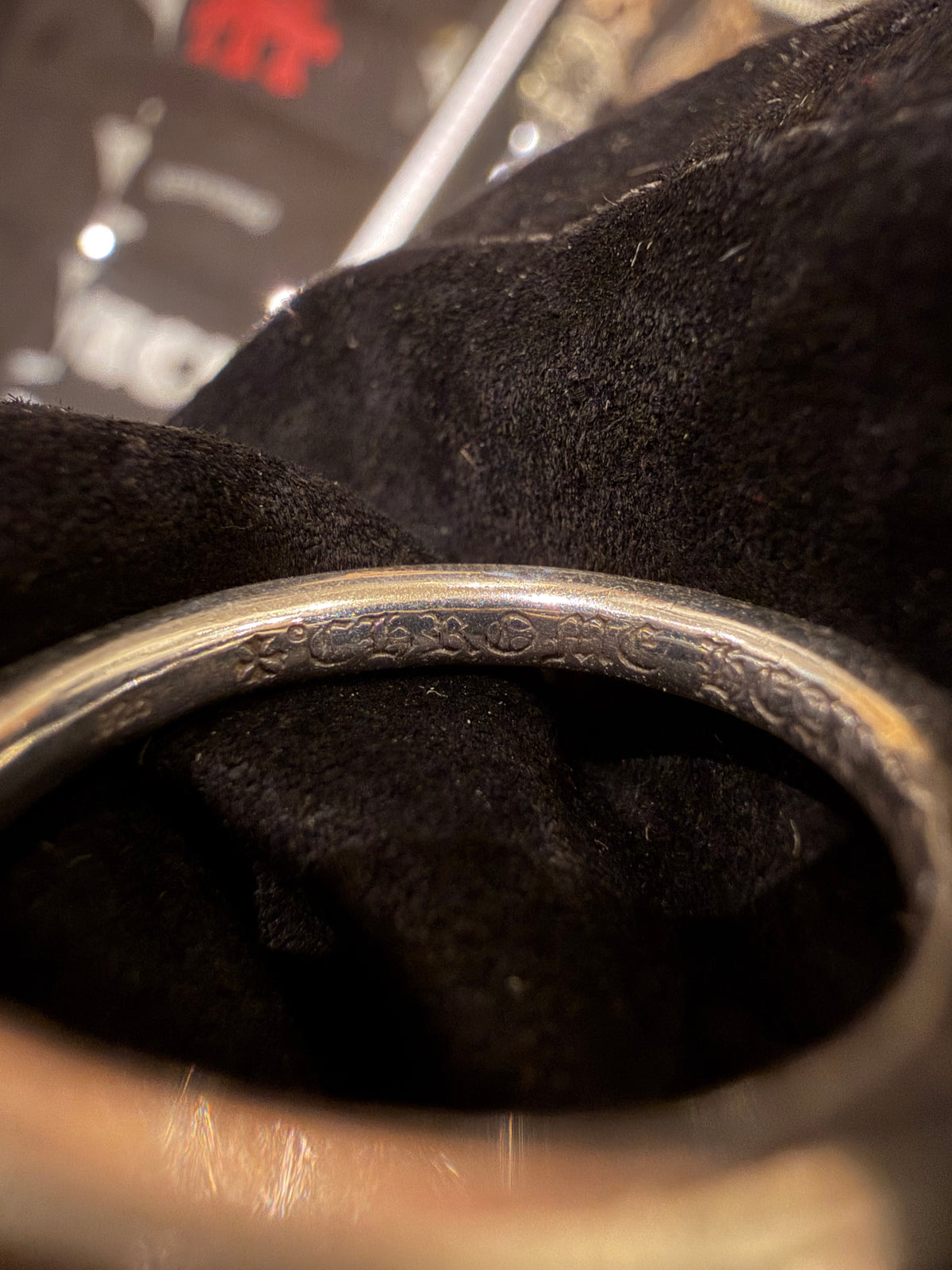 Chrome Hearts Nail Ring - Silver