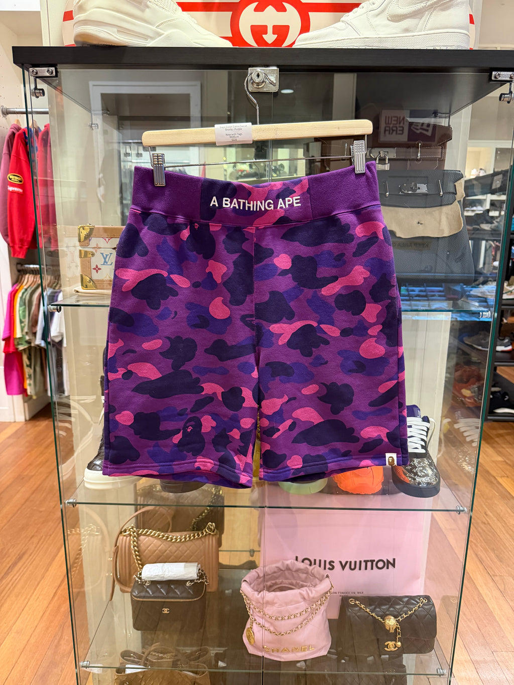Bape Color Camo Sweat
Shorts - Purple